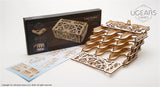 Ugears Card Holder ★Mechanical 3D Puzzle Kit Model Toys Gift Present Birthday Xmas Christmas Kids Adults