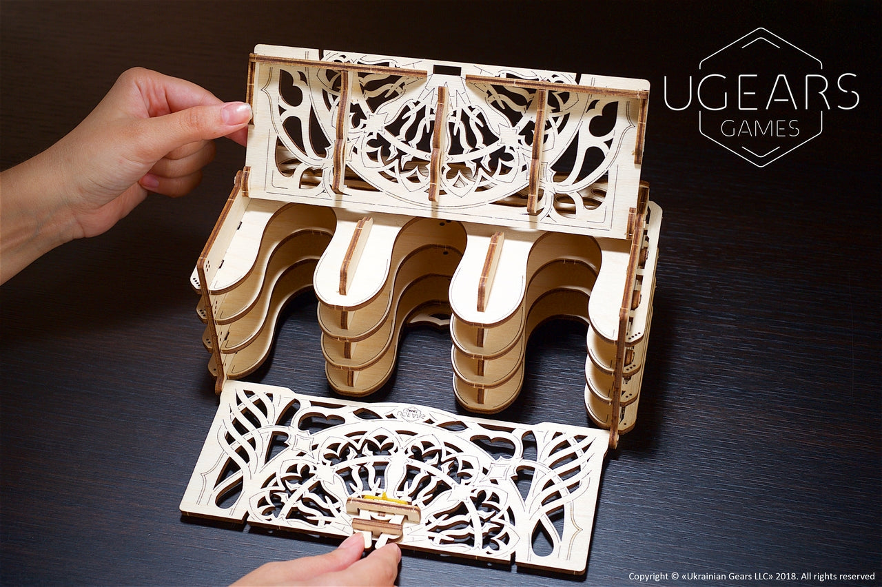 Ugears Card Holder ★Mechanical 3D Puzzle Kit Model Toys Gift Present Birthday Xmas Christmas Kids Adults