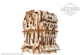Ugears Deck Box ★Mechanical 3D Puzzle Kit Model Toys Gift Present Birthday Xmas Christmas Kids Adults