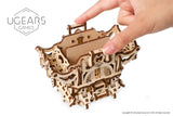 Ugears Deck Box ★Mechanical 3D Puzzle Kit Model Toys Gift Present Birthday Xmas Christmas Kids Adults