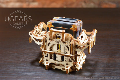 Ugears Deck Box ★Mechanical 3D Puzzle Kit Model Toys Gift Present Birthday Xmas Christmas Kids Adults