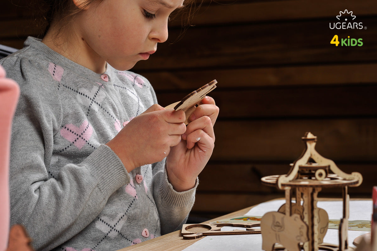 Ugears 4Kids Coloring Models