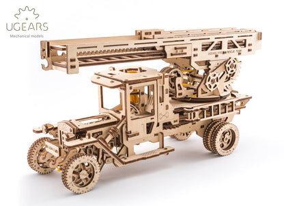 Ugears Fire Ladder + Ugm-11 Truck