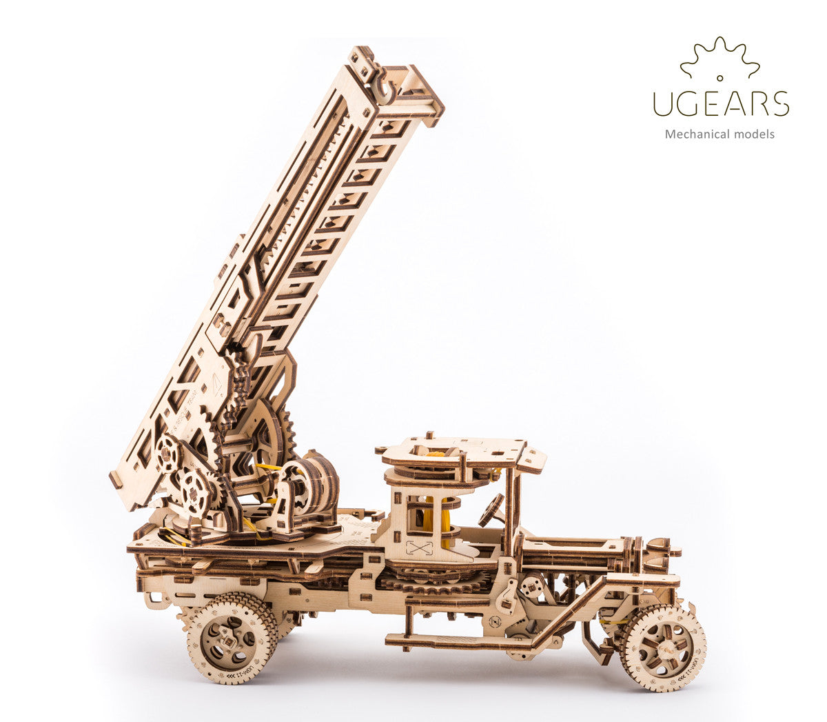 Ugears Fire Ladder + Ugm-11 Truck
