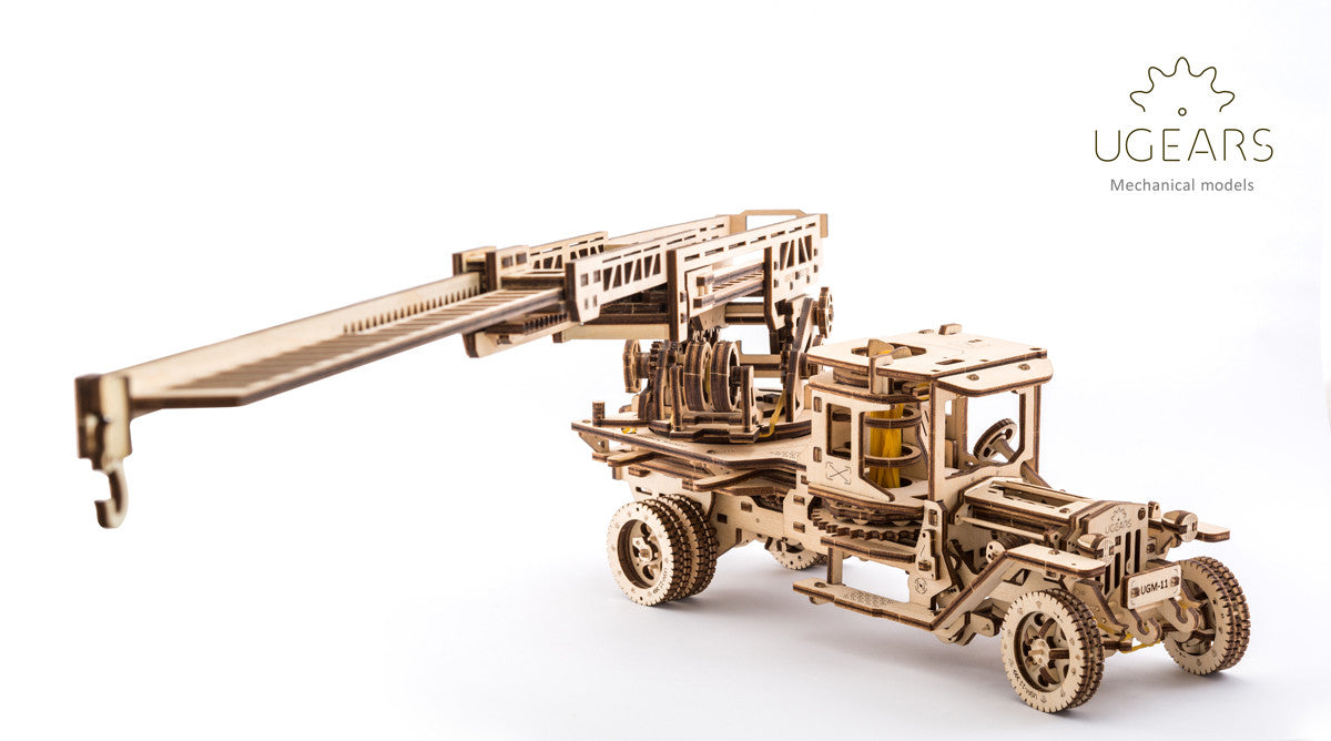 Ugears Fire Ladder + Ugm-11 Truck
