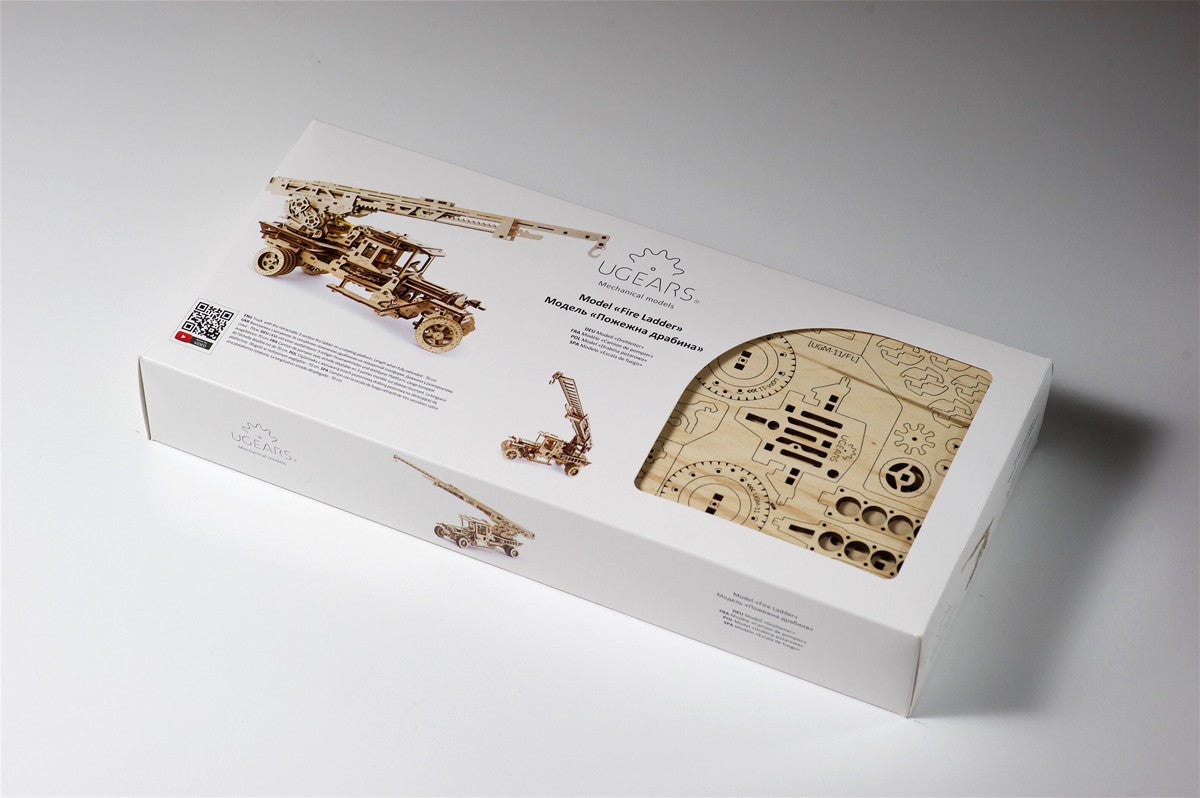 Ugears Fire Ladder + Ugm-11 Truck