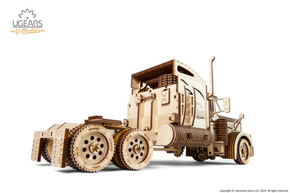 Ugears Heavy Boy Truck Vm-03 ★Mechanical 3D Puzzle Kit Model Toys Gift Present Birthday Xmas Christmas Kids Adults