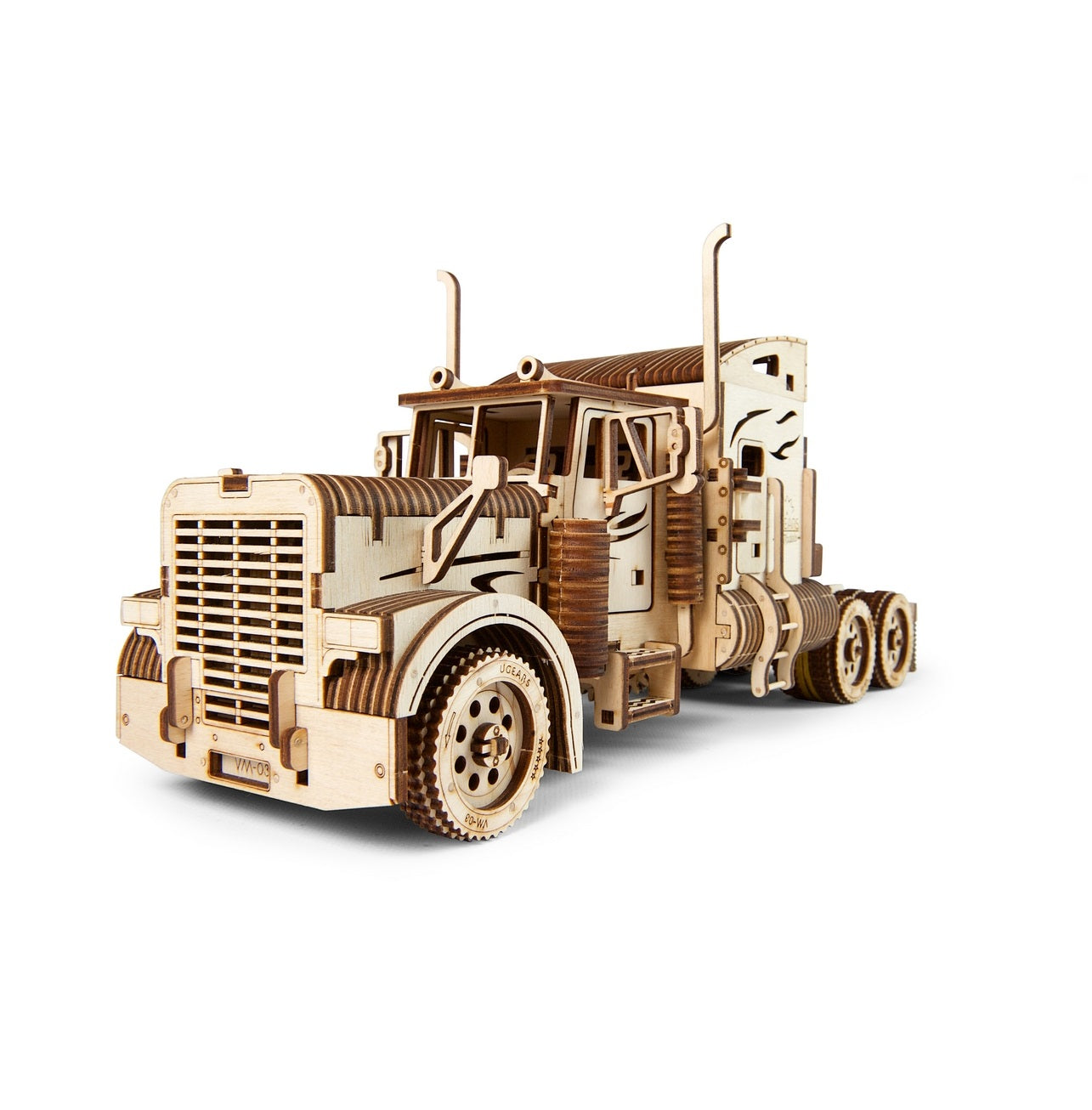 Ugears Heavy Boy Truck Vm-03 ★Mechanical 3D Puzzle Kit Model Toys Gift Present Birthday Xmas Christmas Kids Adults