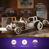 Ugears Hot Rod Furious Mouse ★Mechanical 3D Puzzle Kit Model Toys Gift Present Birthday Xmas Christmas Kids Adults