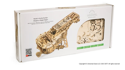Ugears Hurdy-Gurdy ★Mechanical 3D Puzzle Kit Model Toys Gift Present Birthday Xmas Christmas Kids Adults