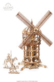 Ugears Tower Windmill ★Mechanical 3D Puzzle Kit Model Toys Gift Present Birthday Xmas Christmas Kids Adults