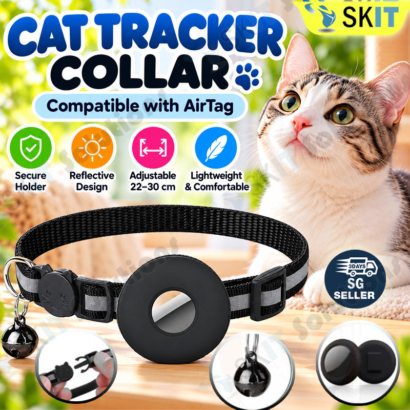 Cat Tracker Collar Holder Compatible with AirTag