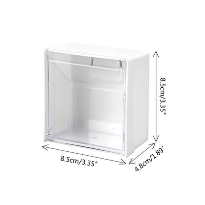 Magnetic Storage Holder Box Basket Organizer with Strong Magnet for Refrigerator Office Accessories