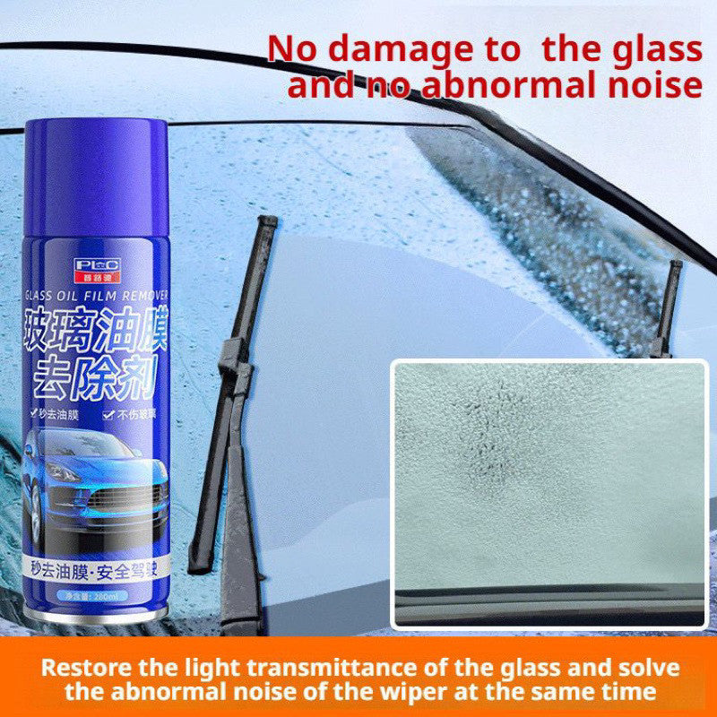 280ml Automotive Glass Oil Film Remover Care Windshield Spray Cleaner Car Strong Decontamination