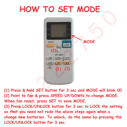 KDK Fan Remote Replacement w/o Light V56VK K14Z9 V60WK K15Z9 R60VW K15U2 Z60WS K15Y6 U48FP K12UX U60FW K15UW W56WV K14ZW