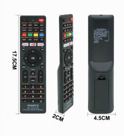 Huayu RM-L1130+X Plus Universal Majority Brands LED LCD TV Remote Control For Samsung Sony Sharp Philips LG Hitachi JVC Panasonic Toshiba Hisense Skyworth Sanyo Thomson TCL OKI Haier Konka Daewoo