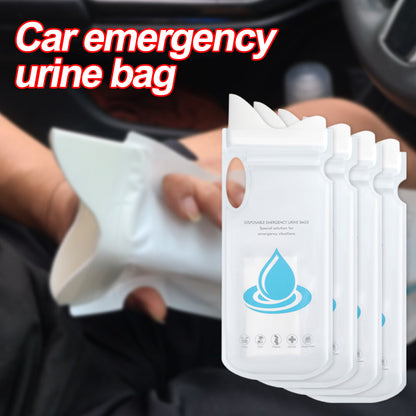 4Pcs/Set Emergency Disposable Urine Vomit Bag Portable Travel Pee Urinal Car Camping Travel Unisex