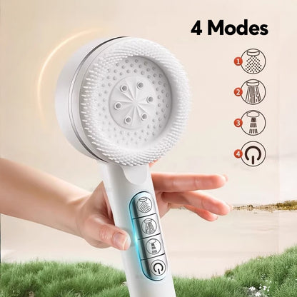 German Premium Shower Head Handheld High Pressure Showerhead Spa Massage Filtered Spray Gun Bathroom