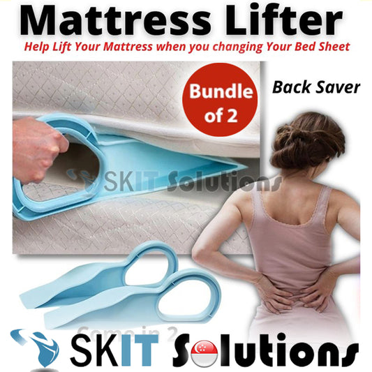 2PCS Mattress Lifter Wedge Elevator Household Bed Making Mattress Lifting Handy Tool Bed Maker Kit Mattress Raiser