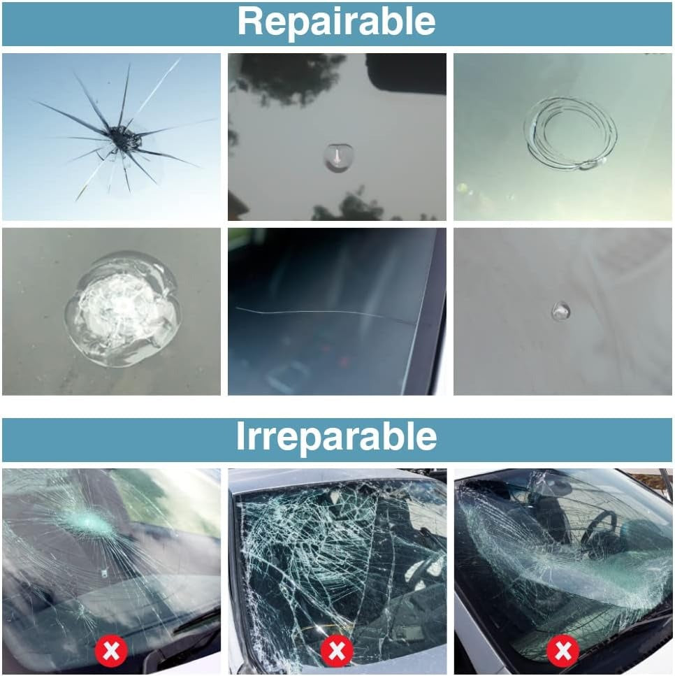 Car Windshield Glass Crack Repair Kit Nano Fluid Resin DIY Cracked Window Automotive Accessory Tool