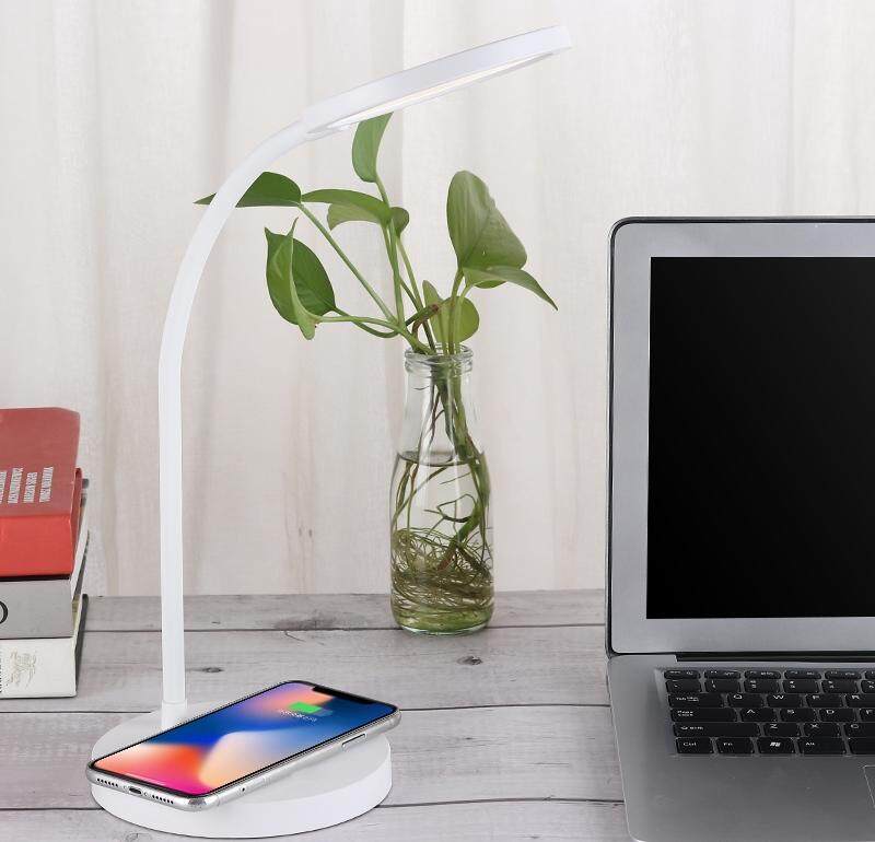 Remax RL-LT12 Homi Series LED Desktop Lamp Wireless Charger Desk Office Study Living Mobile Phone