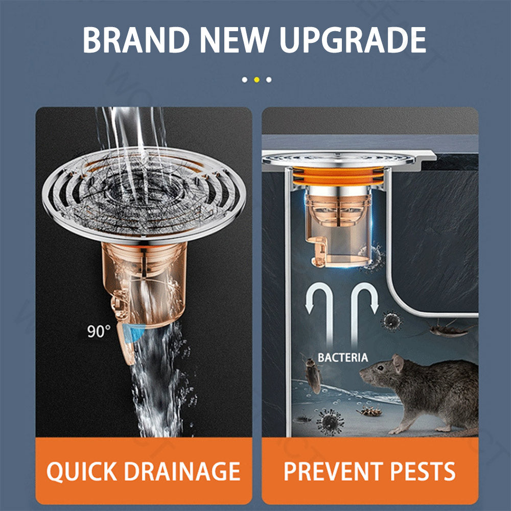 Universal Floor Drain Core Anti Odor Anti Insect Drainage Filter Sewer Pipe Plug for 32-45MM Hole