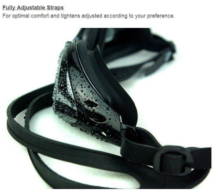 Adult Kid Swimming Goggles Anti Fog UV Protection Leakproof Power 0 Normal Vision Pool Swim Glasses