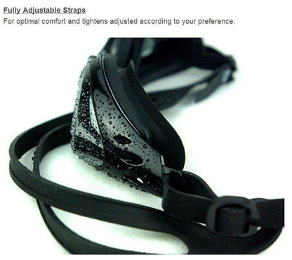 Adult Kid Swimming Goggles Anti Fog UV Protection Leakproof Power 0 Normal Vision Pool Swim Glasses