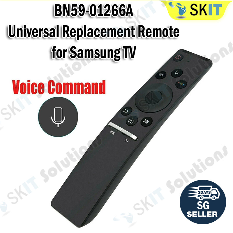 BN59-01266A Universal Replacement Remote Control w/ Voice for Samsung Smart TV Compatible Controller