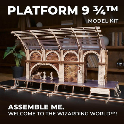 UGEARS Harry Potter Platform 9 ¾ 3D Mechanical Model Wooden Puzzle DIY Kits