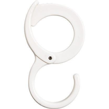 1pc Adjustable S-Shaped Hook Safety Buckle Closet Rod Clothes Bag Foldable Travel S Hanger Baby Pram