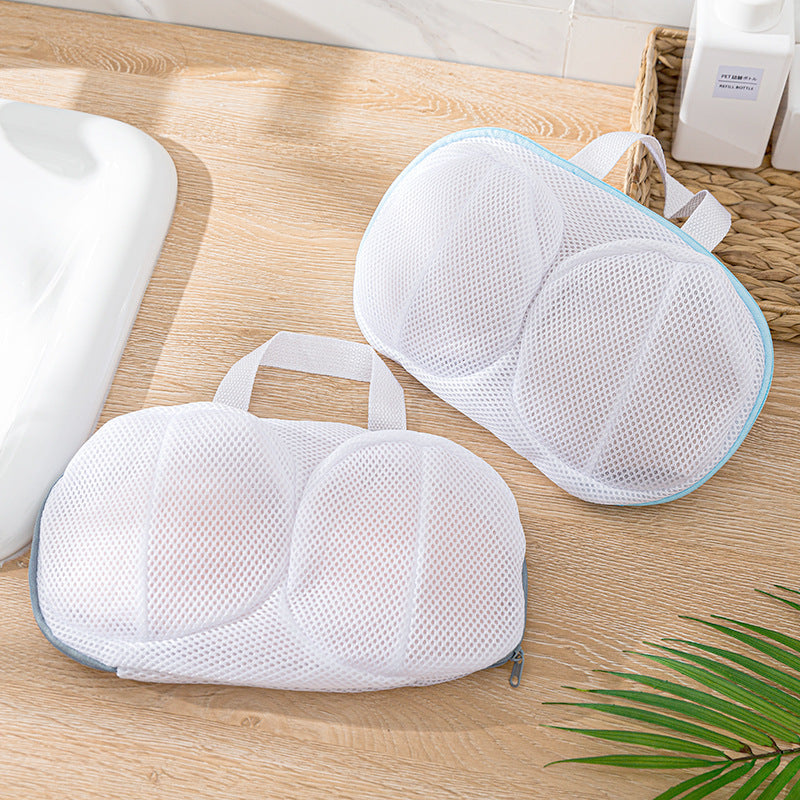 【Bundle of 2】Mesh Bra Washing Bag Laundry Protection Underwear Pouch Organizer Wash Cleaning Net Clothes Bags