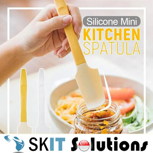 Silicone Mini Kitchen Spatula Jam Butter Spreader Tool Utensil Cutlery Cream Cheese Knife Dessert Breakfast Tableware