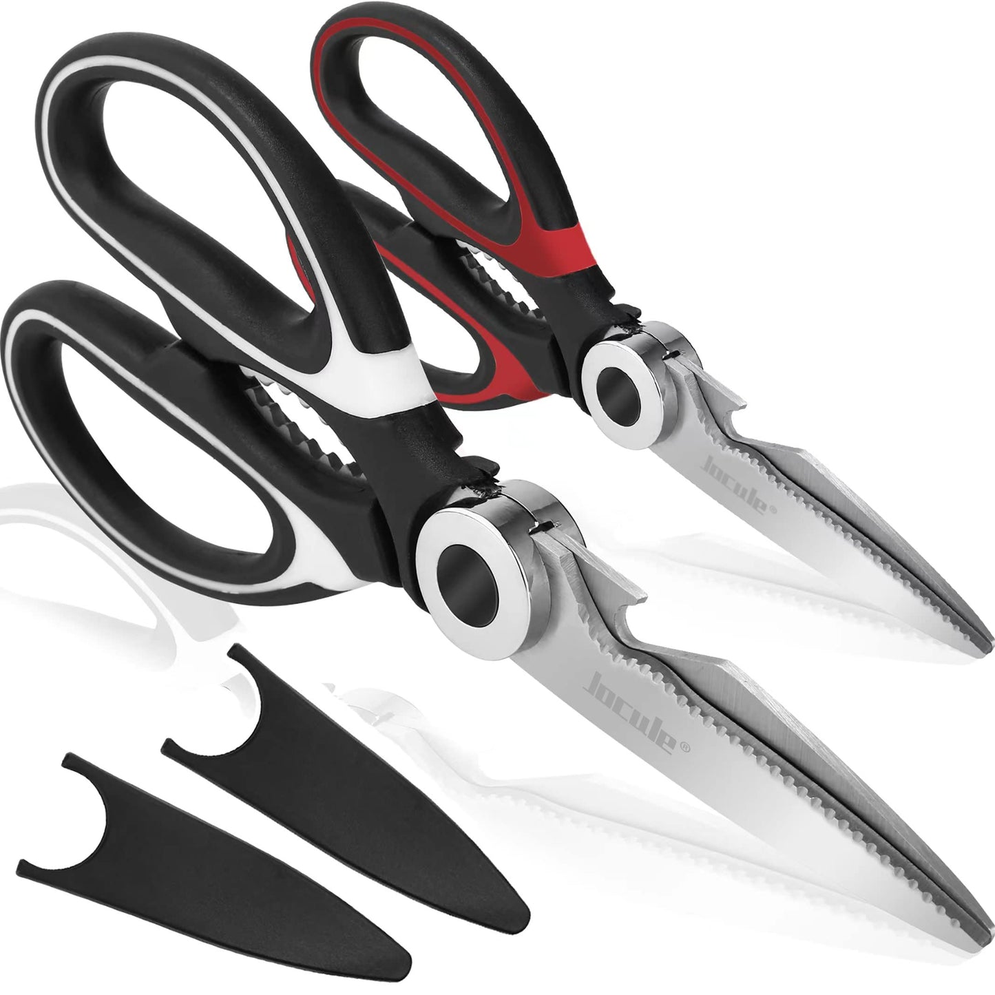 All in One Multi Purpose Kitchen Scissors Cutter Ultra Sharp Heavy Duty Stainless Steel Cut Chicken Bone Shears Tool