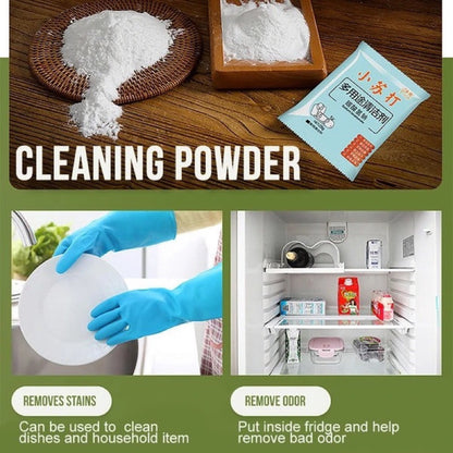 [BUNDLE OF 10 Packs] 25g Kitchen Cleaner Soda Powder Decontamination Baking Soda Powder Household Cleaning For Bathroom