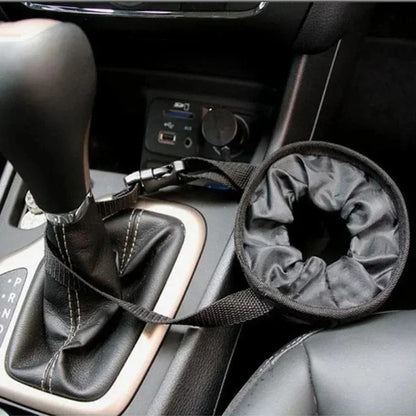 2PCS Car Garbage Bag Trash Can Back Seat Headrest Portable Foldable Leakproof Storage Organizer