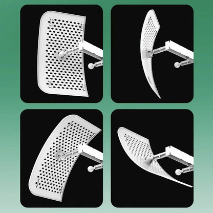 8 Leaf Air Conditioner Wind Deflector Anti Direct Blowing Adjustable Aircon Shield AC Windshield