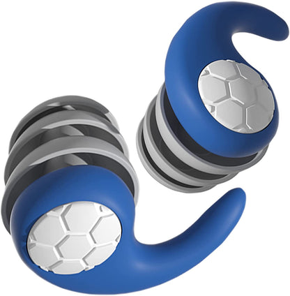 Silicone Ear Plugs Noise Prevention Soundproof Ear Muffs Hearing Protection Swimming Sleep Adults Kids