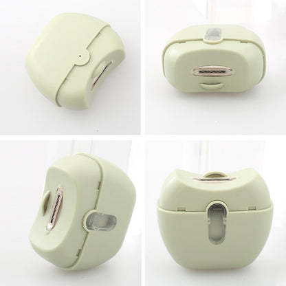 Electric Nail Clipper Rechargeable Trimmer with LED Light Safe Design for Baby Seniors Manicure