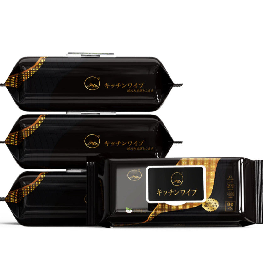 80s Kitchen Wipes Heavy Grease Oil Removal Large Thick Sheet Antibacterial Home Stove Sink Essential