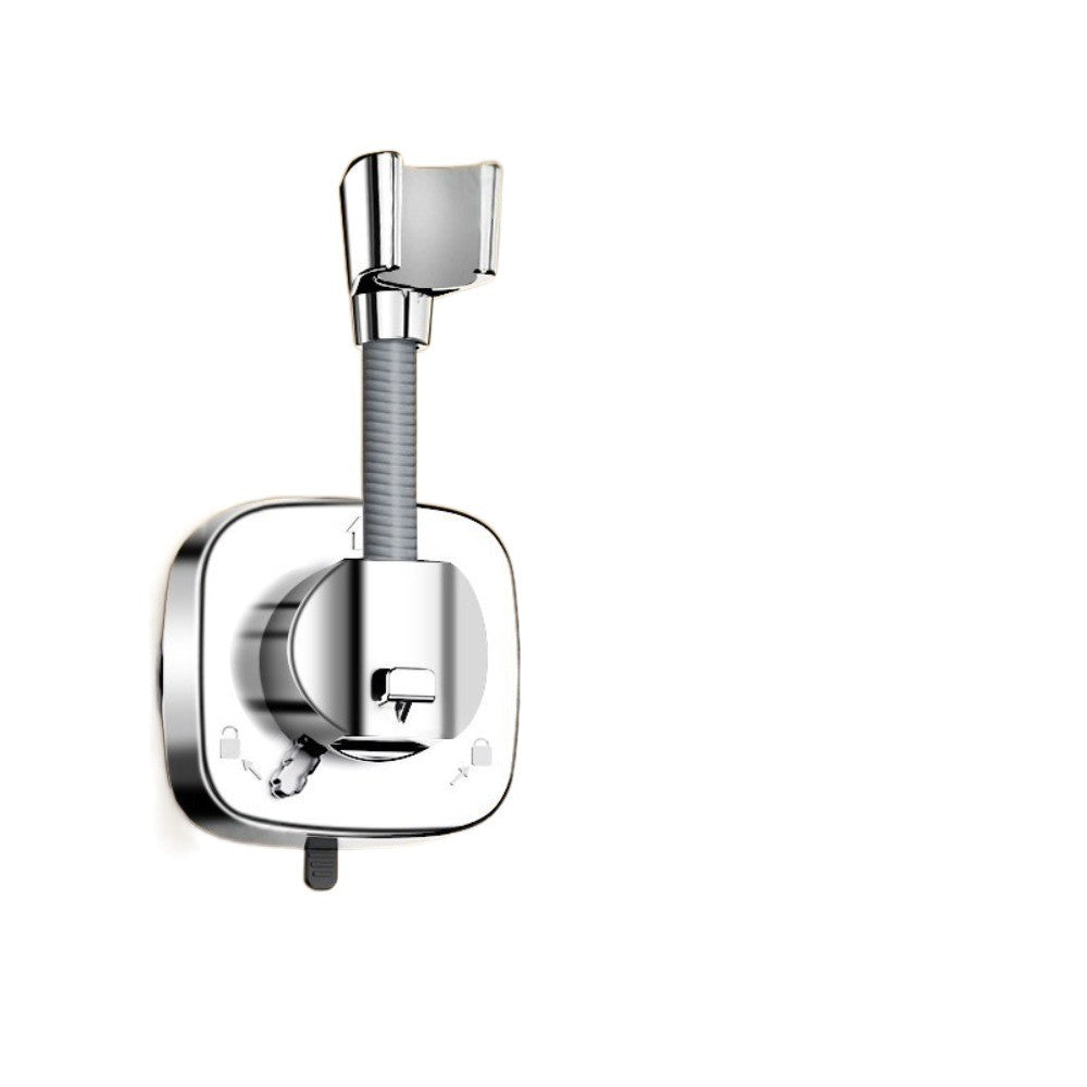 Adjustable Shower Head Suction Cup Holder Showerhead Bracket No Drill FREE Wall Mount Bathroom Bidet