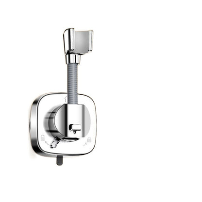 Adjustable Shower Head Suction Cup Holder Showerhead Bracket No Drill FREE Wall Mount Bathroom Bidet