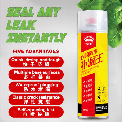 700ml Waterproof Anti Leakage Spray Water Leak Sealer Repair Seal Pipe Leaking Remedy Sealant