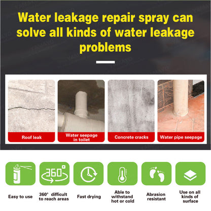 700ml Waterproof Anti Leakage Spray Water Leak Sealer Repair Seal Pipe Leaking Remedy Sealant