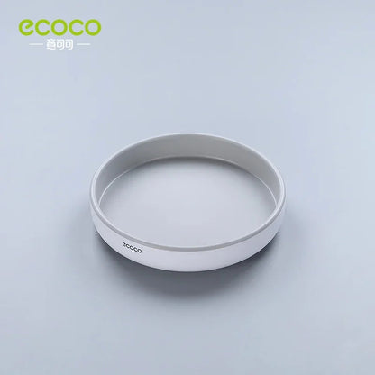 Ecoco 360 Rotating Tray Spice Rack Kitchen Organizer Turntable Seasoning Storage Shelf Lazy Susan