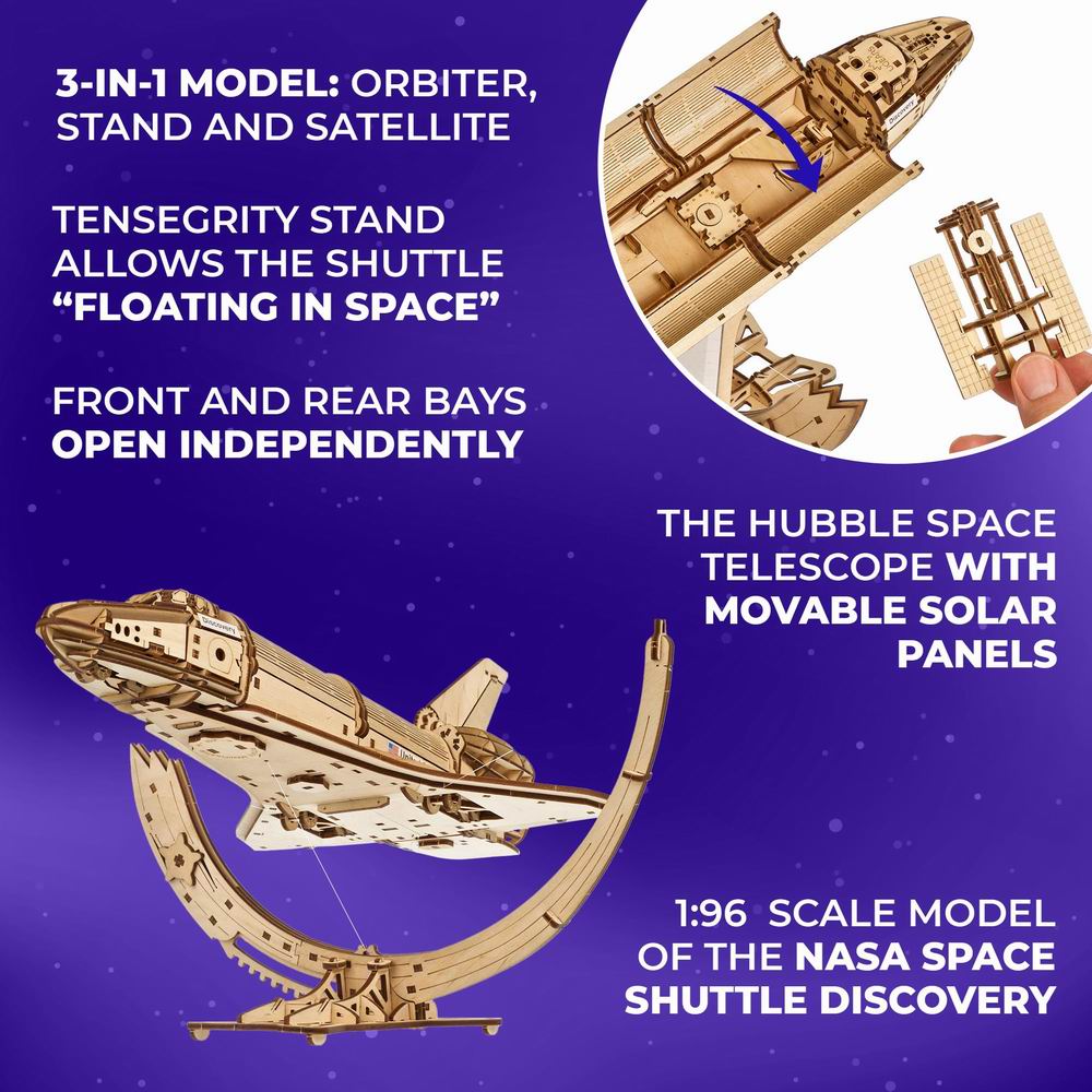 Ugears NASA Space Shuttle Discovery