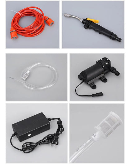 Electric High Pressure Air Conditioner Cleaner Water Pump Jet Gun Power System Sprayer Washer Kit