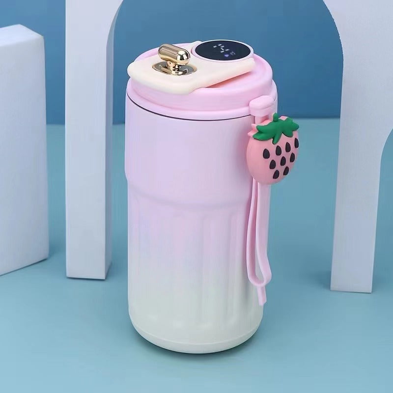 Smart LED Temperature Display Digital Thermal Coffee Cup Stainless Steel Tumbler Flask Mug