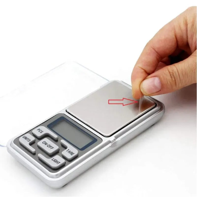Mini Digital Pocket Weighing Scale 0.01g 0.1g Precision Jewelry Kitchen Herb Powder Gram Scale LCD