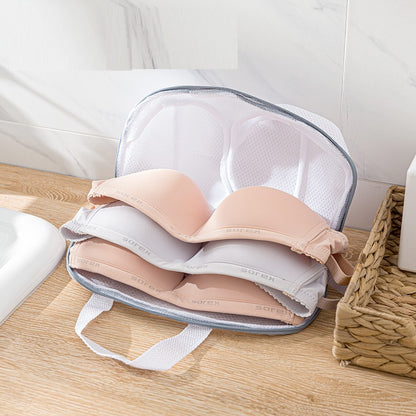 【Bundle of 2】Mesh Bra Washing Bag Laundry Protection Underwear Pouch Organizer Wash Cleaning Net Clothes Bags